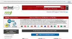 Desktop Screenshot of netbeat.de